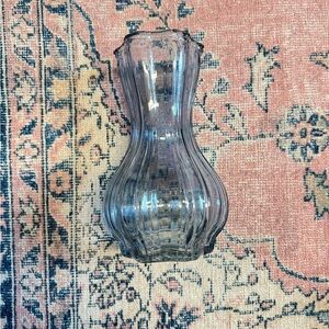 Elegant Clear Glass Vase